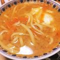 さきいか＠'s cooksnap of when they made 白味噌と豆板醤のピリまろ☆うどん♪.