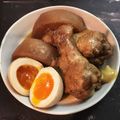 雨です's cooksnap of when they made 大根と鶏の手羽元の甘辛煮.