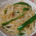 くっくのん's cooksnap of when they made もやしとピーマンのマヨぽん炒め♪.