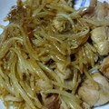 ナーちゃん's cooksnap of when they made 鶏肉ともやしのカレー炒め.