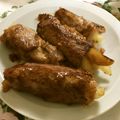 ☆Rokko☆'s cooksnap of when they made 母から教わった☆肉巻きポテト〜その②〜.