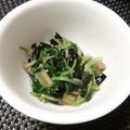めなよ's cooksnap of when they made 簡単！！わかめと三つ葉のなめたけ和え.