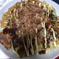 いおんくん's cooksnap of when they made ネギたっぷりの我が家の即席！お好み焼き.