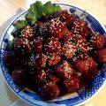 ☆ましゅましゅ☆'s cooksnap of when they made お麩でふわふわ肉団子の甘酢餡.