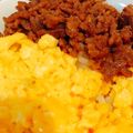 ポムポムリエ's cooksnap of when they made そぼろ丼.