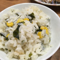 おにぎりちゃんママ's cooksnap of when they made わかめとコーンの炊き込みご飯♪.