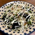 YUKIKI☆'s cooksnap of when they made キャベツとわかめの胡麻納豆和え.