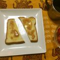 ethnic0229's cooksnap of when they made 液みそあらだしラスク的トースト。.
