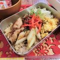 sunita's cooksnap of when they made 彼飯！ガッツリ焼き鶏三色丼！.