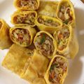 ゆすひと's cooksnap of when they made 中華屋さんみたいな卵春巻き.