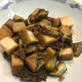 りえぴぃ～'s cooksnap of when they made 厚揚げとナスのプルコギのたれ炒め.