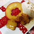 けんけん1016's cooksnap of when they made 簡単かわいい♡りんごのソテー.