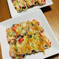 実悠徠ママ's cooksnap of when they made 詰めて焼くだけ♪カニマヨちくわ☆.