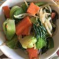 sachinchan's cooksnap of when they made 青梗菜と人参ともやしのナムル.