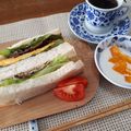 てーぶるすぷーん's cooksnap of when they made 親子パン・ド・ミ.