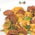 Chunachan's cooksnap of when they made キャベツとウィンナー炒め.