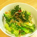 you_u♪'s cooksnap of when they made ブロッコリーとしらすのアヒージョ.
