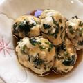 チーやん☆'s cooksnap of when they made ✿ほうれん草の鶏団子＊和風あんかけ✿.