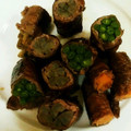 鳥風光's cooksnap of when they made ごぼうといんげんの牛肉巻き.