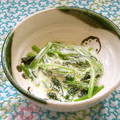 がっしゅまま's cooksnap of when they made ベジつまみ♪「ほうれん草の辛しマヨ」.