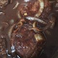 Kanamarukk's cooksnap of when they made デミ缶を使った煮込みハンバーグ.
