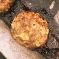 りりりりちゃん's cooksnap of when they made 付け合せも一緒に！昔っからのハンバーグ.