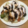陸倫葵's cooksnap of when they made 安くて豪華！鶏胸肉のローストと温野菜☆.