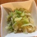 みの1010's cooksnap of when they made キャベツの胡麻塩和え.