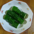 にゃ★にゃ's cooksnap of when they made 秘伝のやみつききゅうりの辛子漬け.