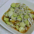 気まぐれ料理人☆楓☆'s cooksnap of when they made 釜揚げしらすときゅうりの酢の物.