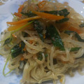 ゆきく's cooksnap of when they made 簡単♪美味しい♪春雨ともやしのたらこ炒め.