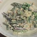 ドキドキサト's cooksnap of when they made しどけのマヨ胡麻あえ（その他食べ方）.