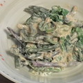 ドキドキサト's cooksnap of when they made しどけのマヨ胡麻あえ（その他食べ方）.