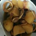 季節外れ's cooksnap of when they made イカとじゃがいもの煮物.