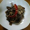 にゃ★にゃ's cooksnap of when they made なす！干しなす甘辛炒め♪.