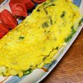 きなここあんこ's cooksnap of when they made パクチーとチーズのオムレツ.