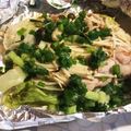 miiko大好き's cooksnap of when they made 豚肉とレタスのホイル蒸し….