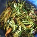 トラケ's cooksnap of when they made 水菜と椎茸のとろろ昆布あえ♪.