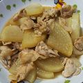 なみか☆'s cooksnap of when they made 大根と豚バラのこってり煮.