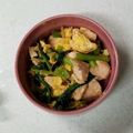 ティナタナリー's cooksnap of when they made 簡単！鶏肉、小松菜、玉子の牡蠣油炒め.