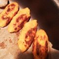 ＊リンちょ＊'s cooksnap of when they made 離乳食☆めかじきとかぼちゃスティック☆.