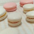酵母菌のコロニー's cooksnap of when they made 苺とクリームチーズのマカロン☆.