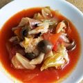 ふか谷's cooksnap of when they made トマト缶で食べるダイエットスープ痩せるょ.
