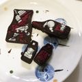近やん's cooksnap of when they made 仮面ライダービルド チョコ.