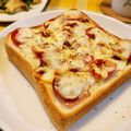 アイリッシュショコラ's cooksnap of when they made トマトとハムのトースト.