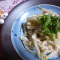ＴＯＭＯＷＡＴ's cooksnap of when they made エノキともやしの梅マヨ和え.