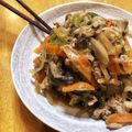 つんころがし's cooksnap of when they made 豚こま肉と茄子の味噌炒め.