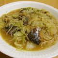 もんしゅしゅ's cooksnap of when they made 簡単◆サバ缶の白菜煮に春雨入れて～.