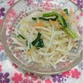 ぽぽきゅ's cooksnap of when they made もやしのナムル.