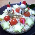 櫻井愛's cooksnap of when they made クリスマス☆ケーキのお寿司.